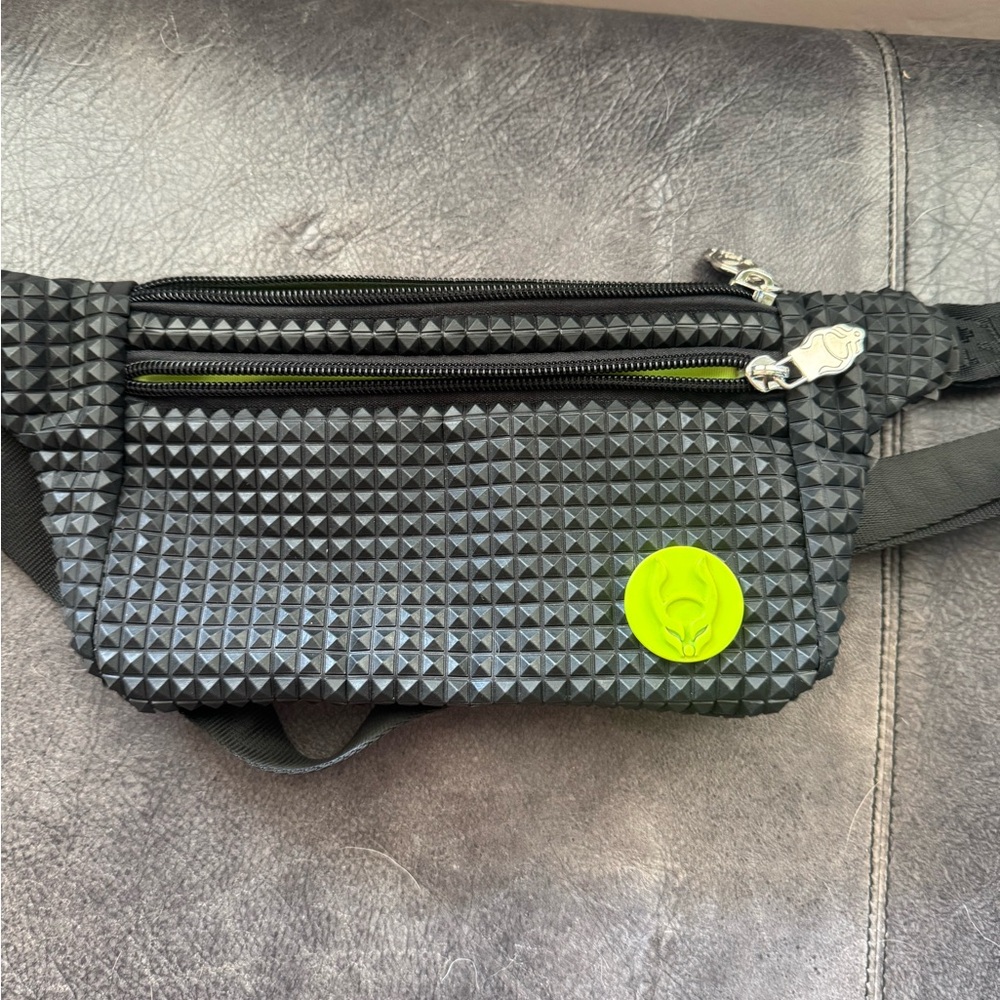 Cyberdog RUBBERIZED BUM BAG BLACK Fanny Pack
